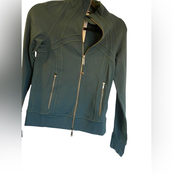NWT Lululemon define track jacket luon INDOCHINE BLUE Size 2 - Picture 2 of 4